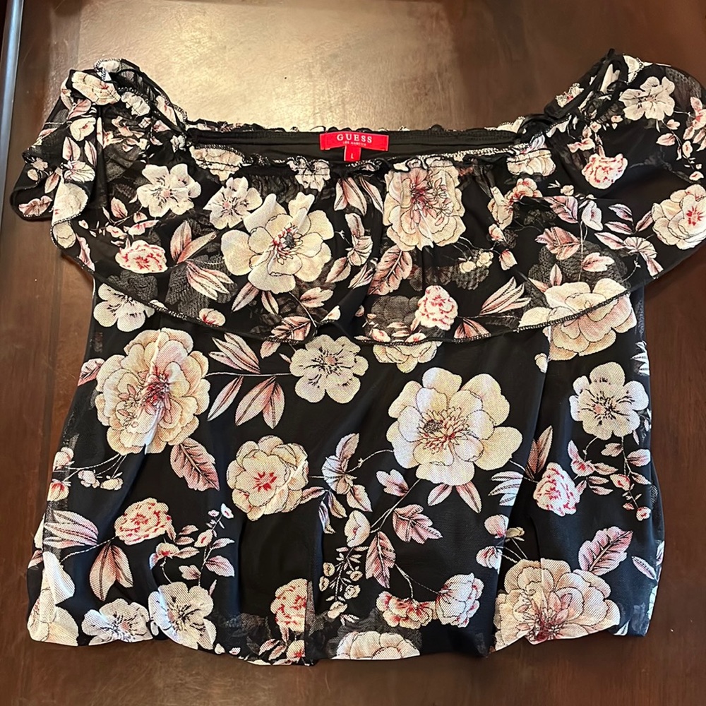 Floral L blouse- Guess
